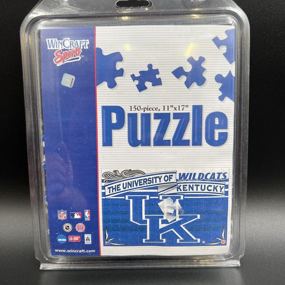 University of Kentucky‎ Wincraft Sport Jigsaw Puzzle 150 Pcs 11"x17" Complete
